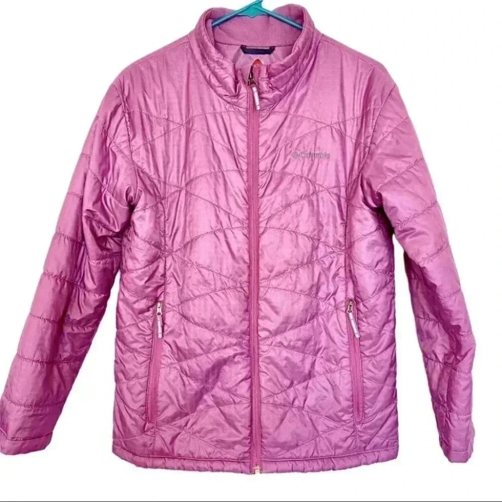 COLUMBIA Omni-Heat "Mighty Lite" Jacket = Women's/Junior XS = Youth XL - Picture 3 of 9
